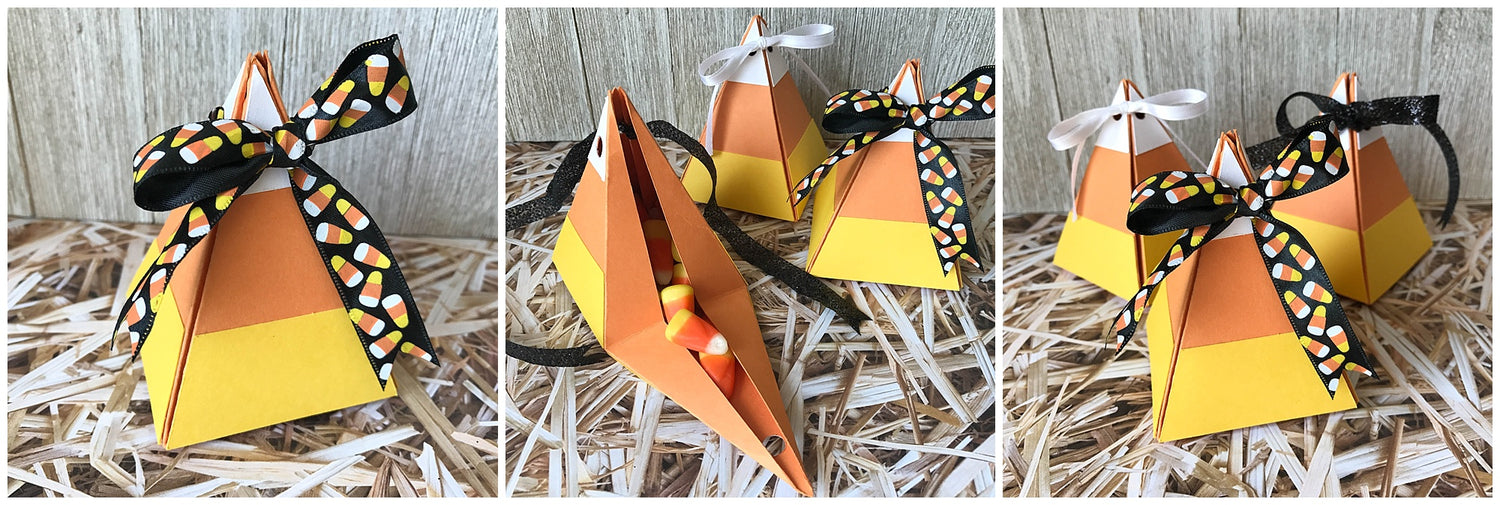Candy Corn Treat Boxes