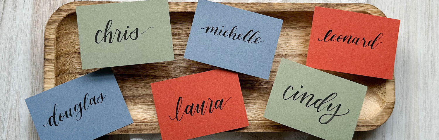 Materica Flat Place Cards