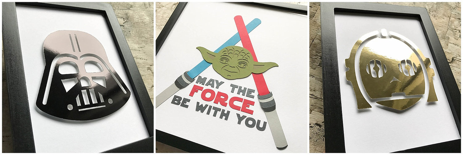 Star Wars Day Cardstock Paper Creations