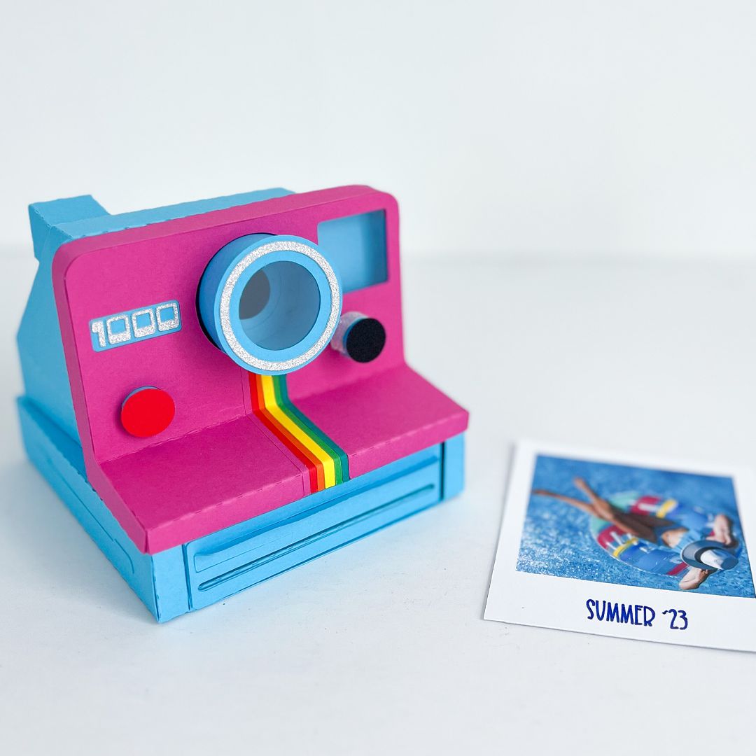 Lessebo Colours Cardstock 3d Camera