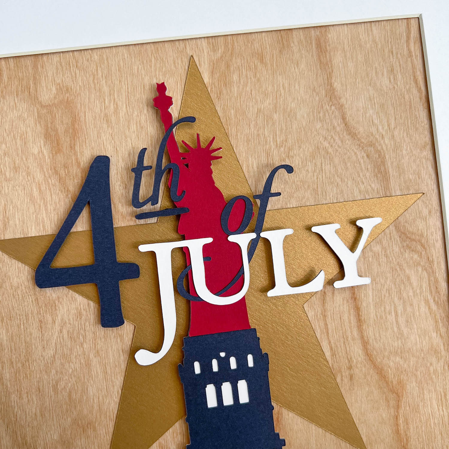 4th_of_july_framed_art_navy_dawn_whitelessebo_closeup_2-Cardstock Warehouse