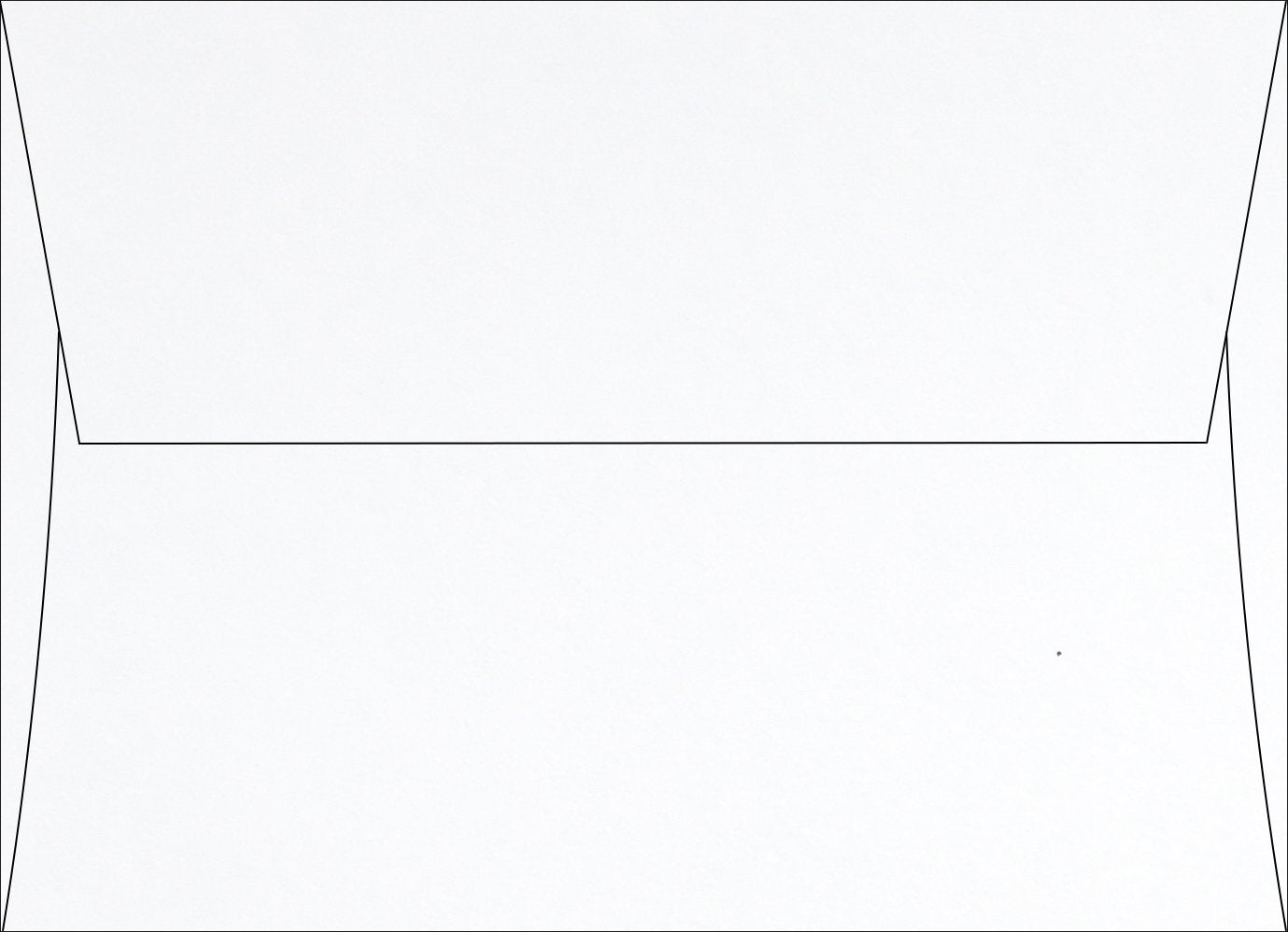 Recycled White Square Flap Envelopes