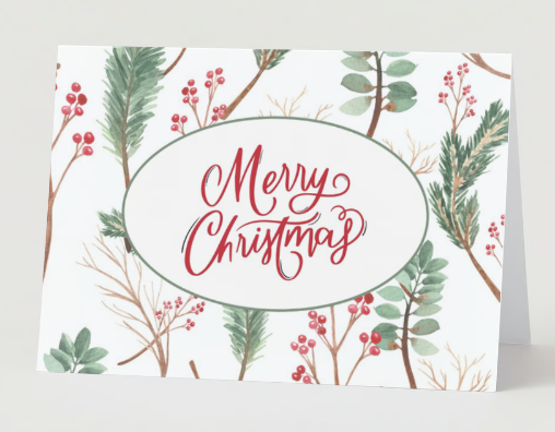 Print Half Fold Cards