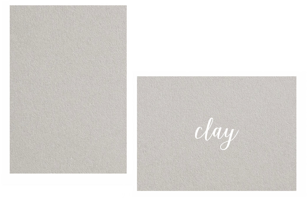 Clay Materica Flat Cards
