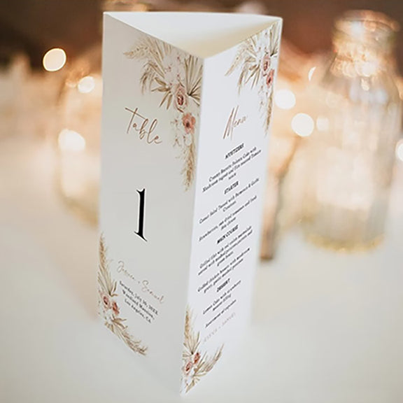 Print Tri Fold Cards, Menus & Programs-Cardstock Warehouse