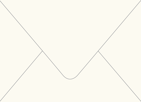 Vanilla Lessebo Envelope
