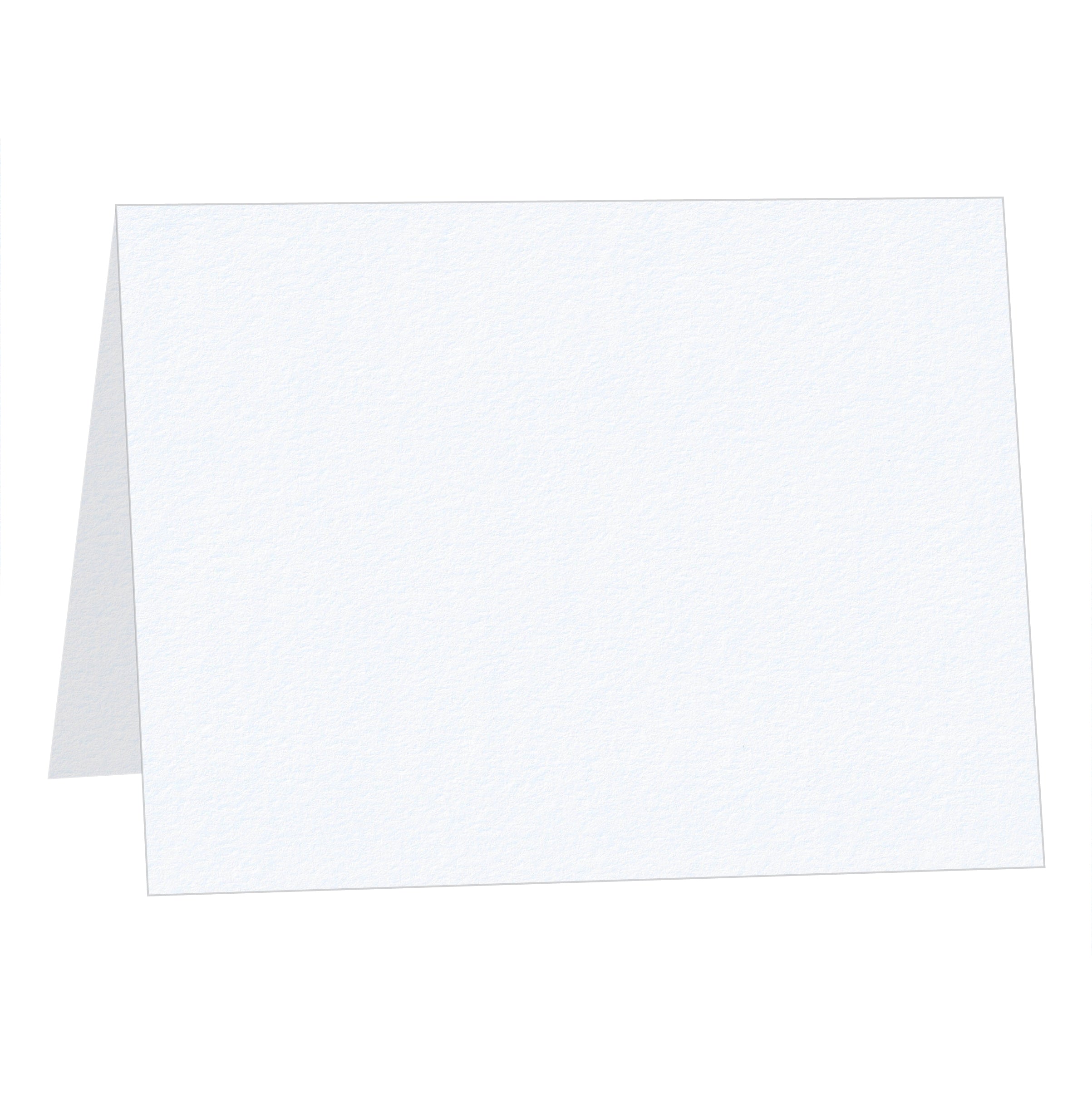 Lettra 100% Cotton Fluorescent White Half-Fold Cards-Cardstock Warehouse