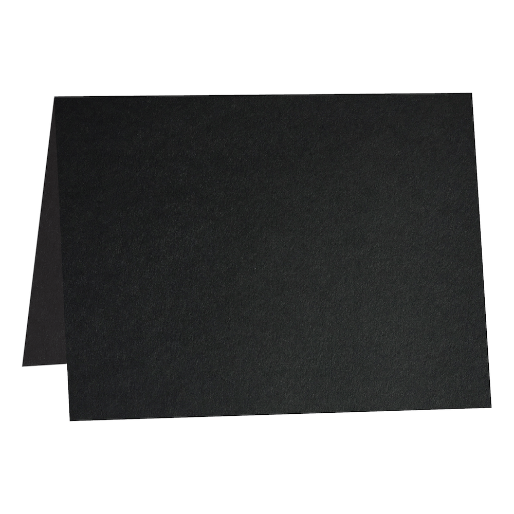 Colorplan Ebony Folded Cards