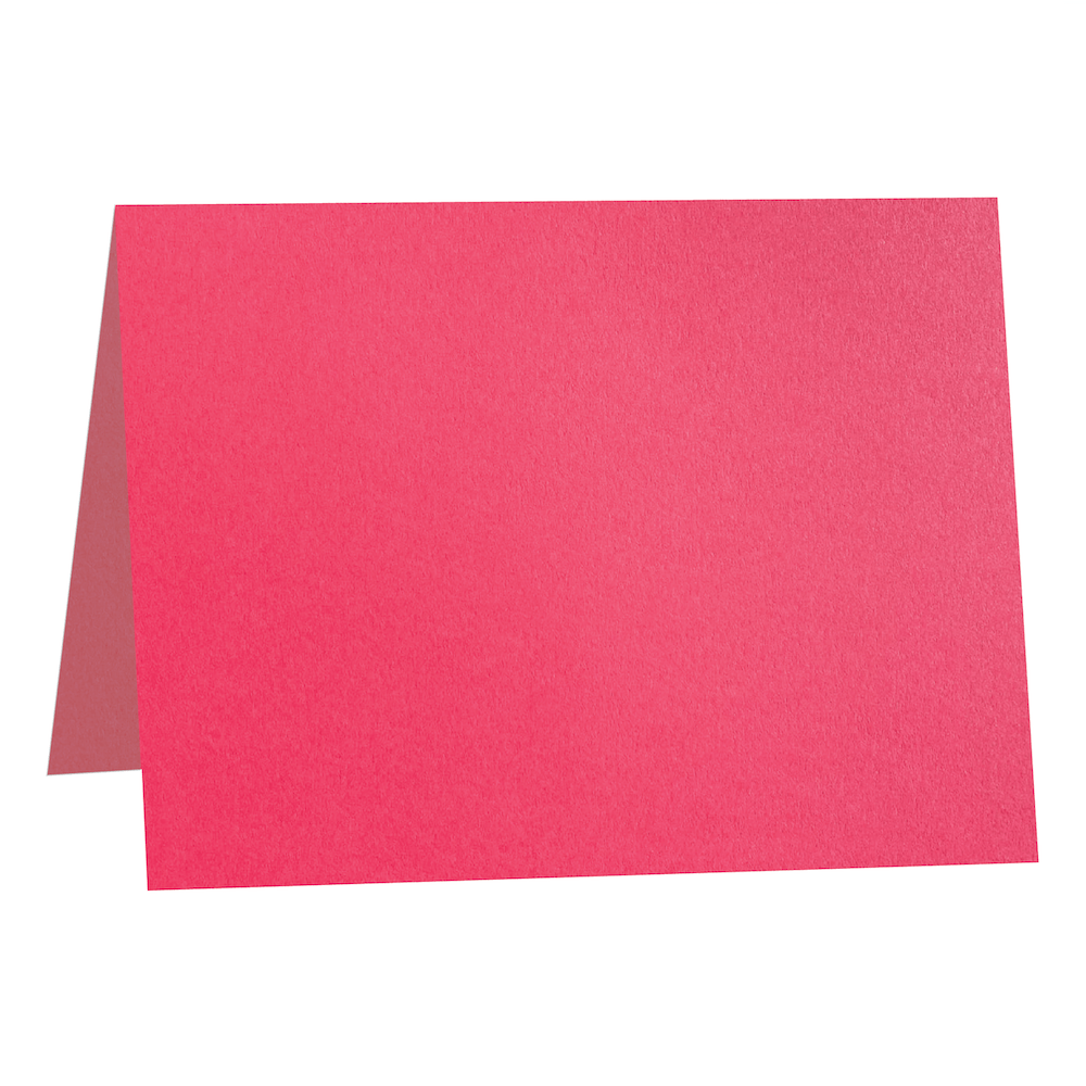 Colorplan Hot Pink Folded Cards