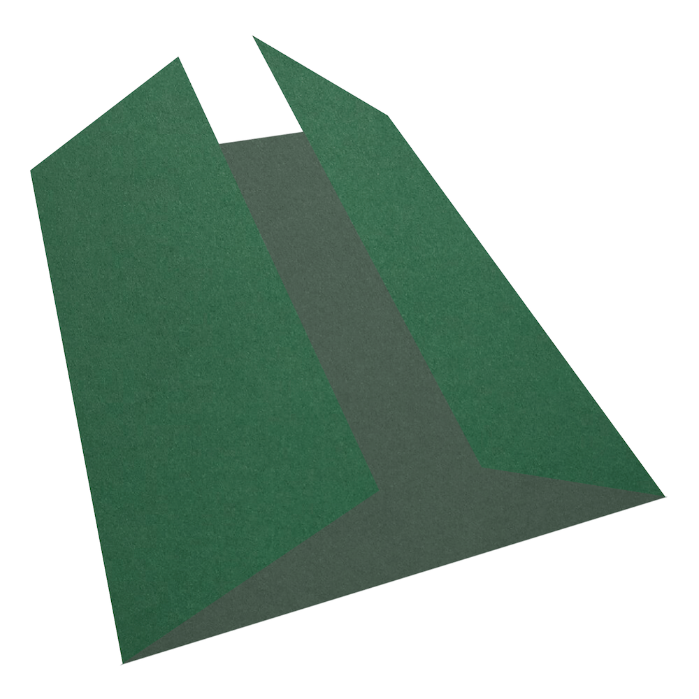 Colorplan Forest Green Gate Fold Cards