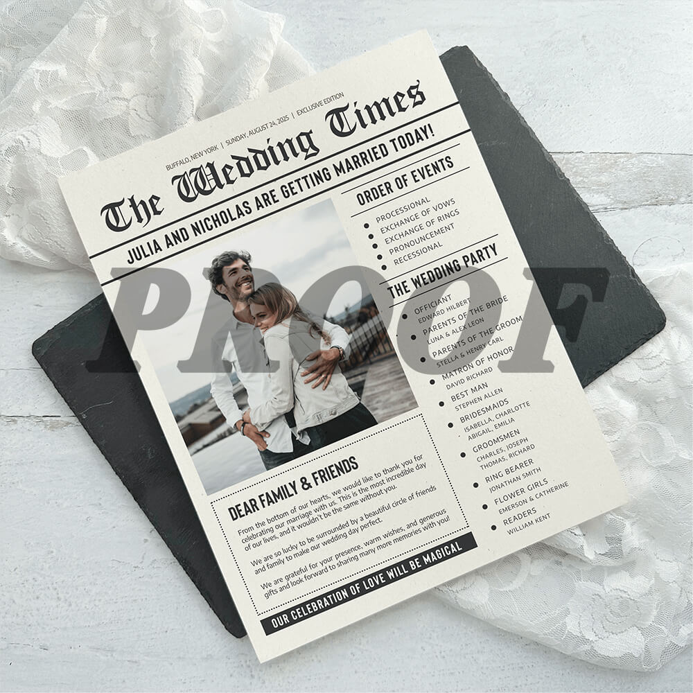 Proof Print Documents