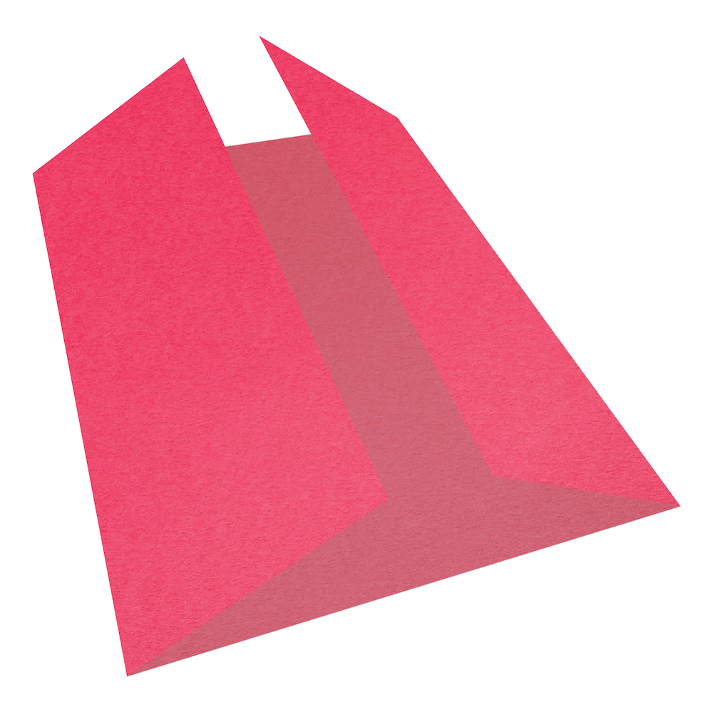 Colorplan Hot Pink Gate Fold Cards