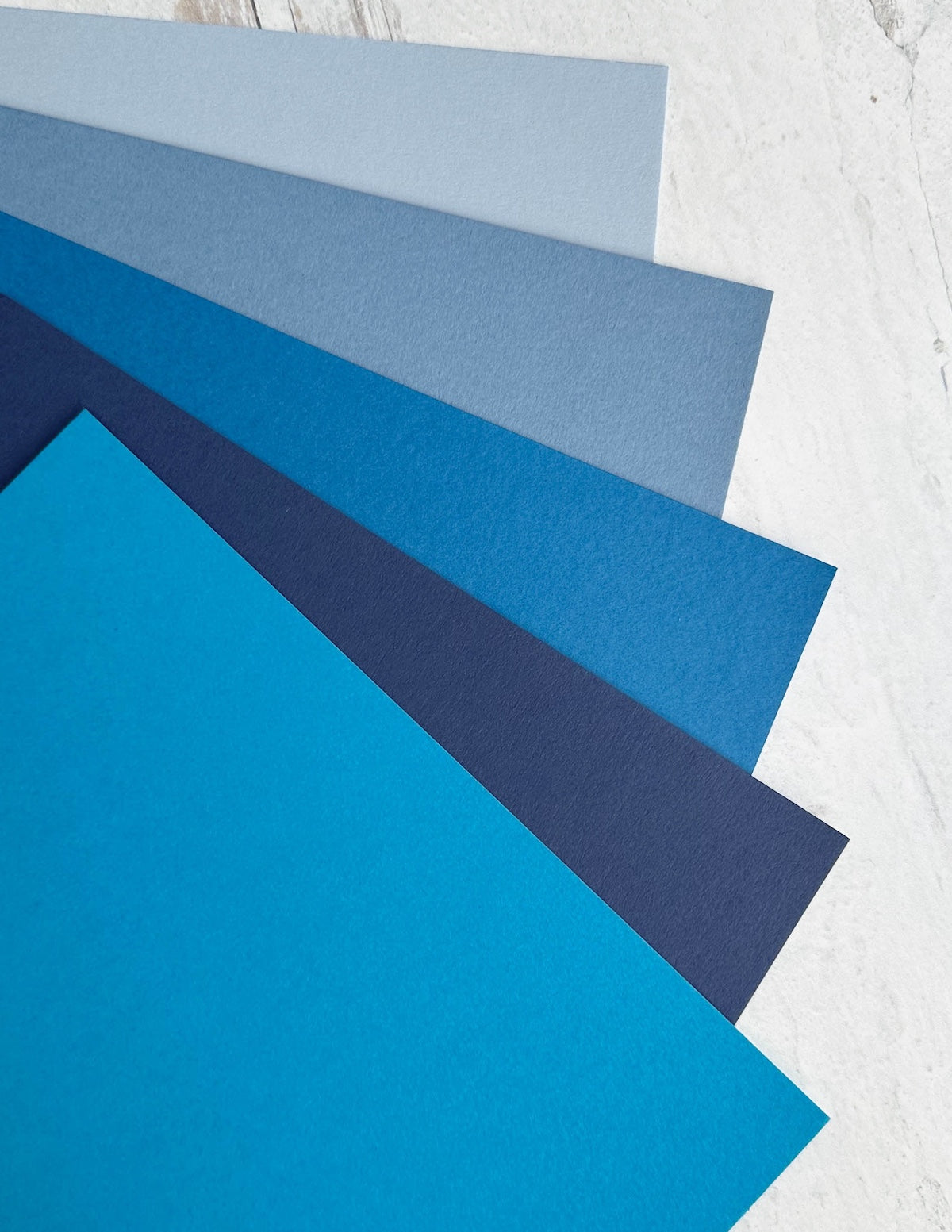 Blue Solid Scrapbooking Cardstock 8.5 x 11 Size for sale