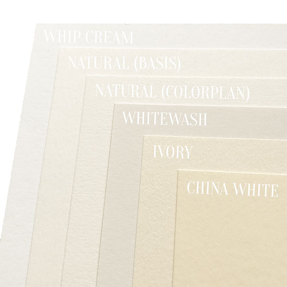 Whitewash White Cardstock | Solid-Core Recycled
