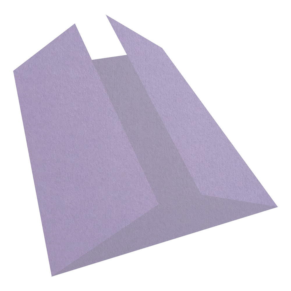 Colorplan Lavender Gate Fold Cards
