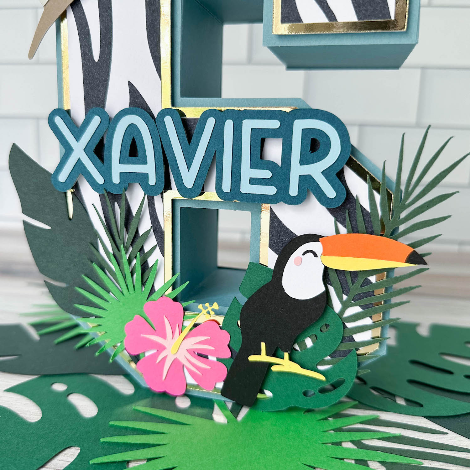 Lessebo Colours Cardstock Party Centerpieces