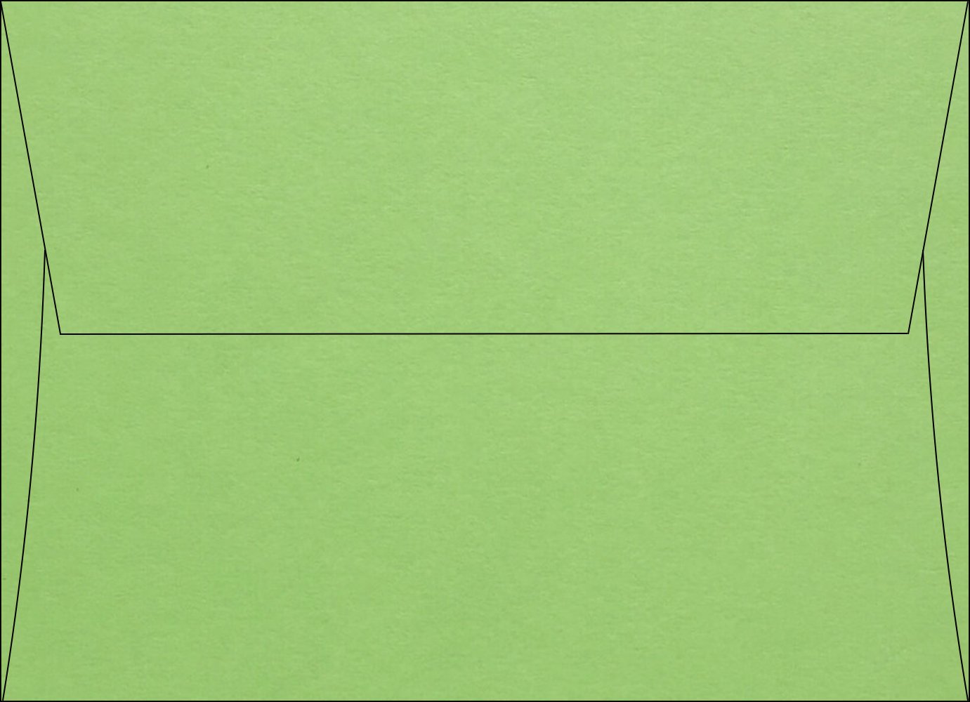 Limeade | Pop-Tone Square Flap Envelopes