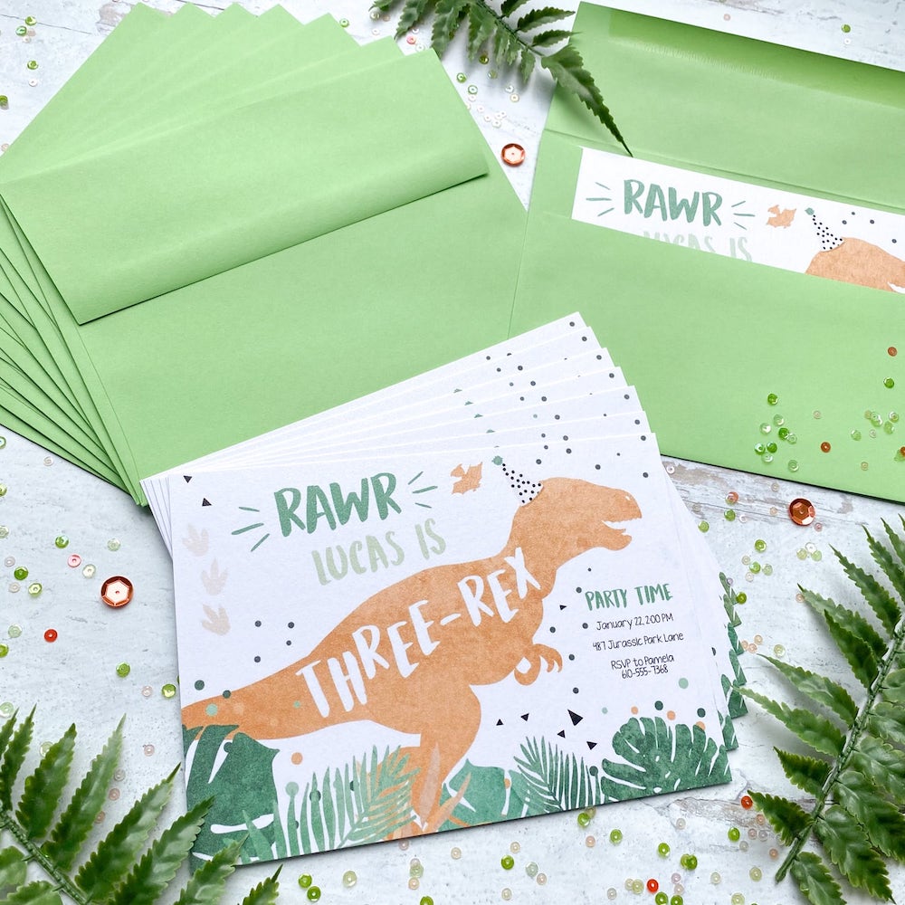Limeade | Pop-Tone Square Flap Envelopes