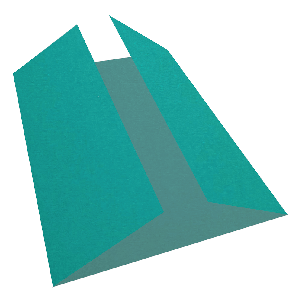 Colorplan Marrs Green Gate Fold Cards