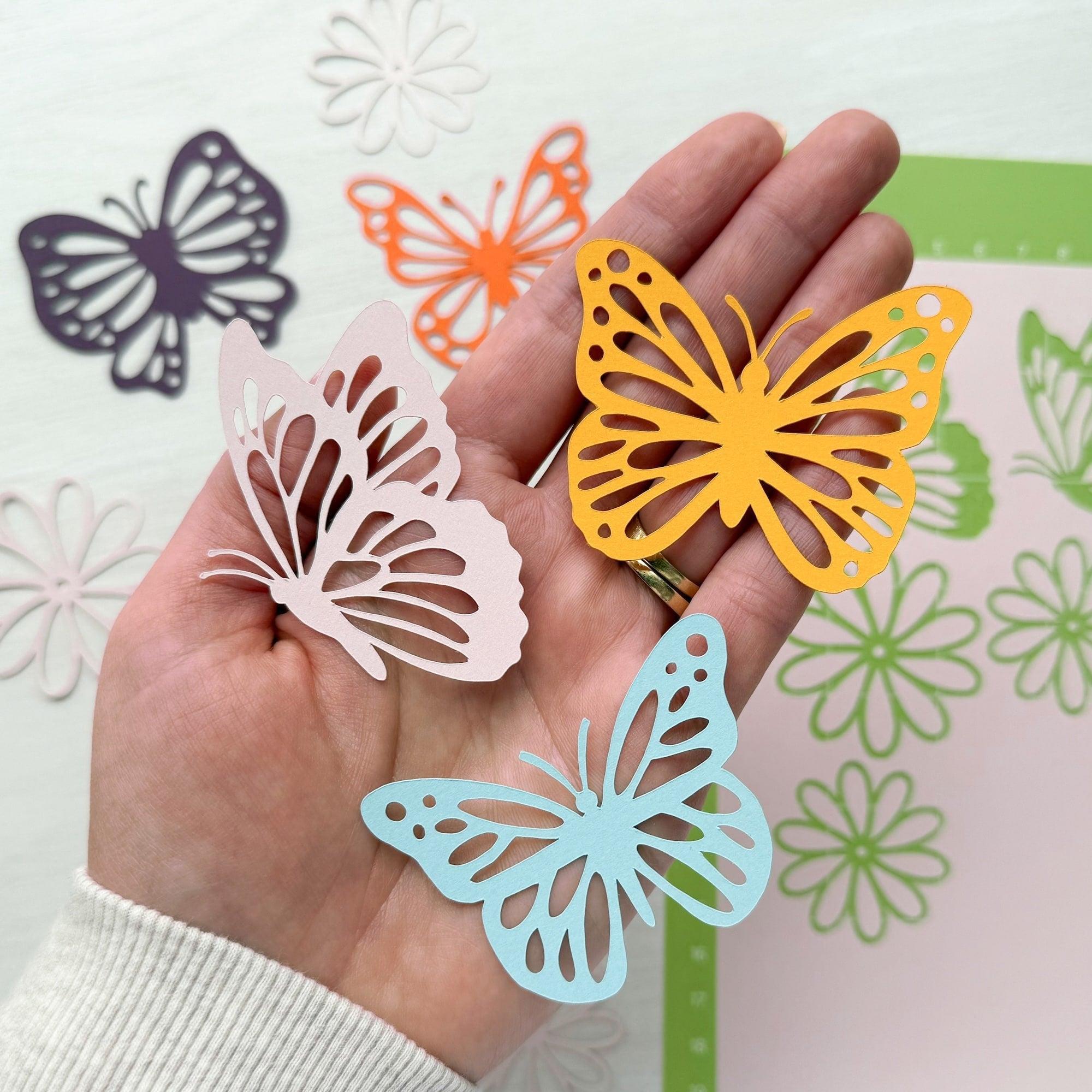 Sirio Color die cut butterflies