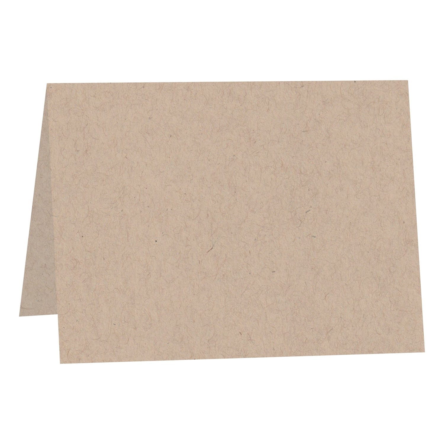Oatmeal Speckletone folded card