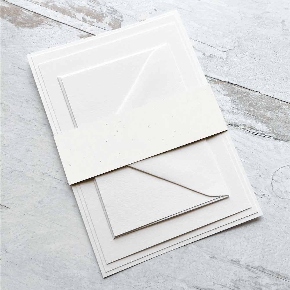 Speckletone True White Belly Bands