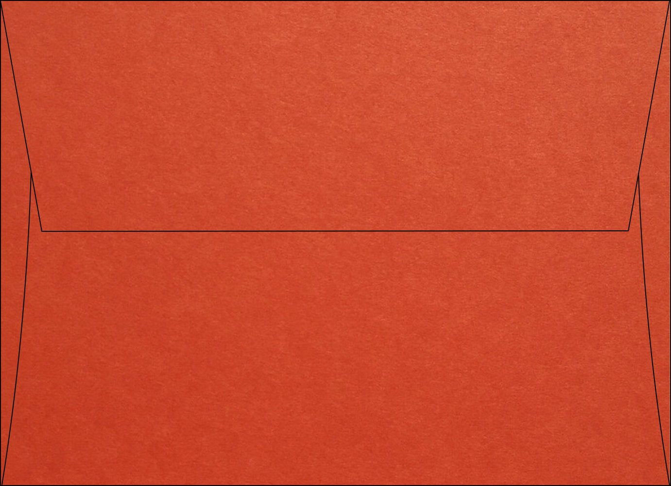 Tangy Orange | Pop-Tone Square Flap Envelopes