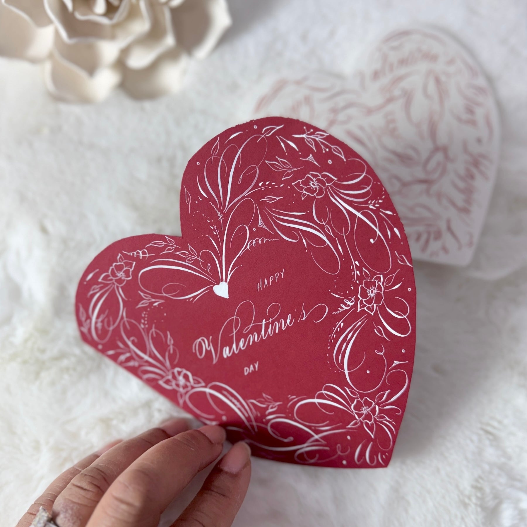 Scarlet Colorplan calligraphy Valentine&