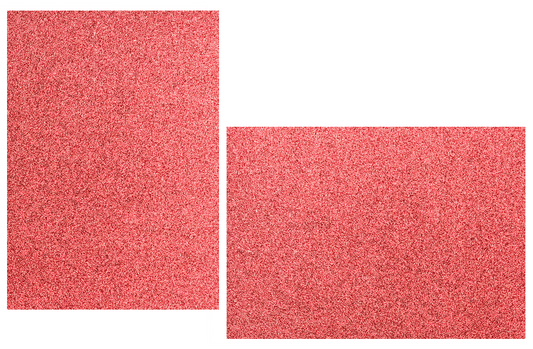 Red Wagon Mirrisparkle Glitter Flat Cards 