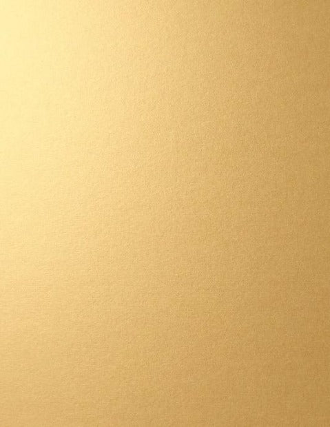 Gold Stardream Metallic Cardstock Paper - 8.5 x 11 inch - 105 lb. / 284 GSM Cover - 25 Sheets from Cardstock Warehouse