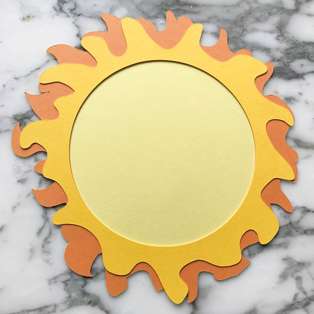 Lemon Drop Yellow Pop-Tone | Solid-Core Cardstock Paper