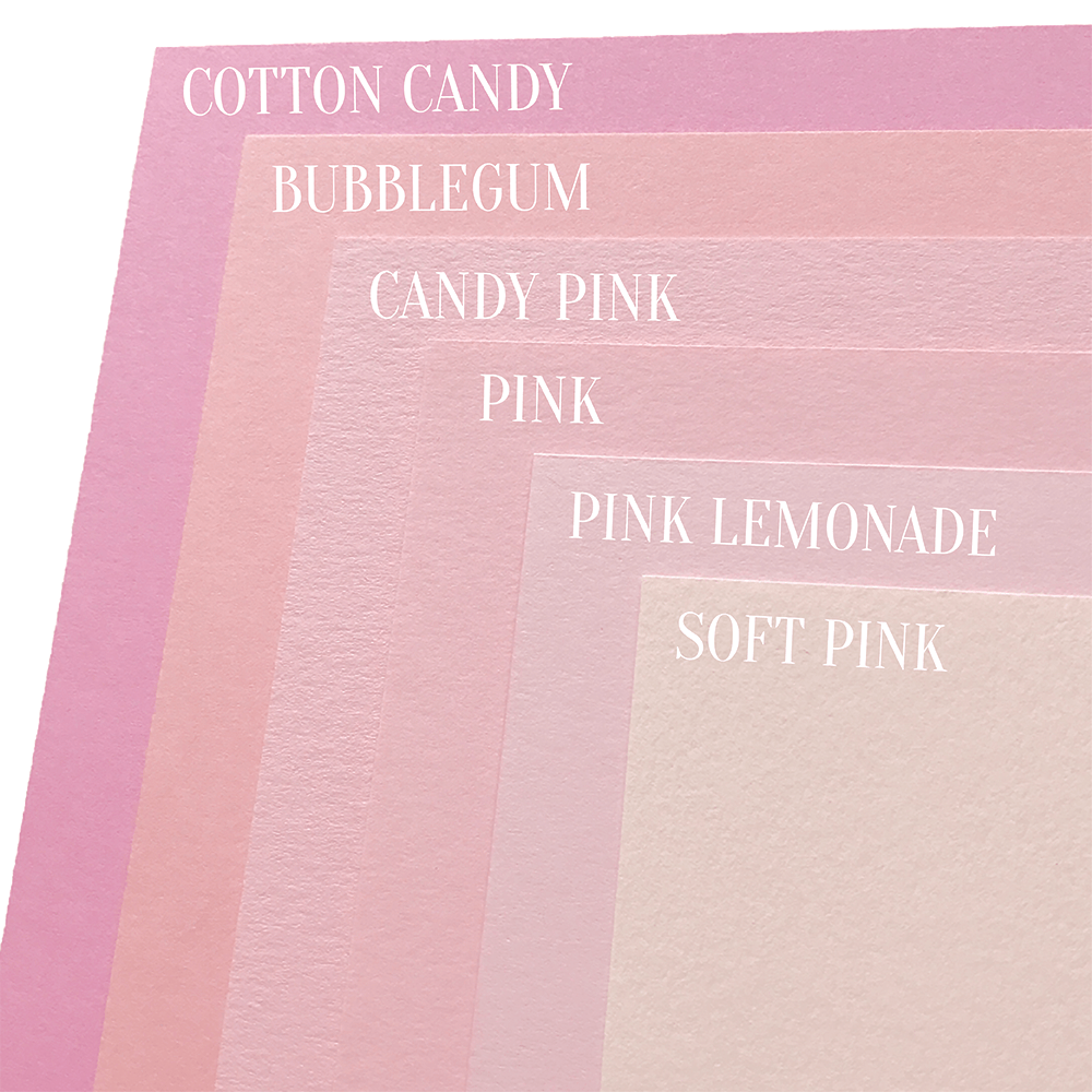 Pink Lemonade Pop-Tone | Solid-Core Cardstock Paper | Flat Shipping