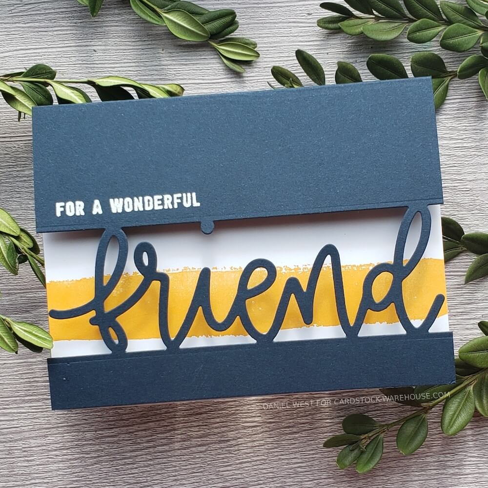 Nightshift Blue Cardstock | Solid-Core Recycled