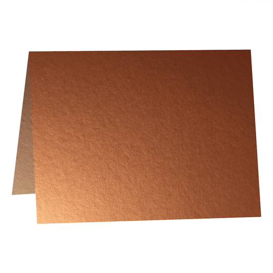 Stardream Copper Folded Place Cards