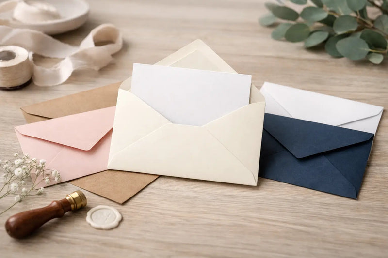 Choosing Envelopes for 5x7 Invitations