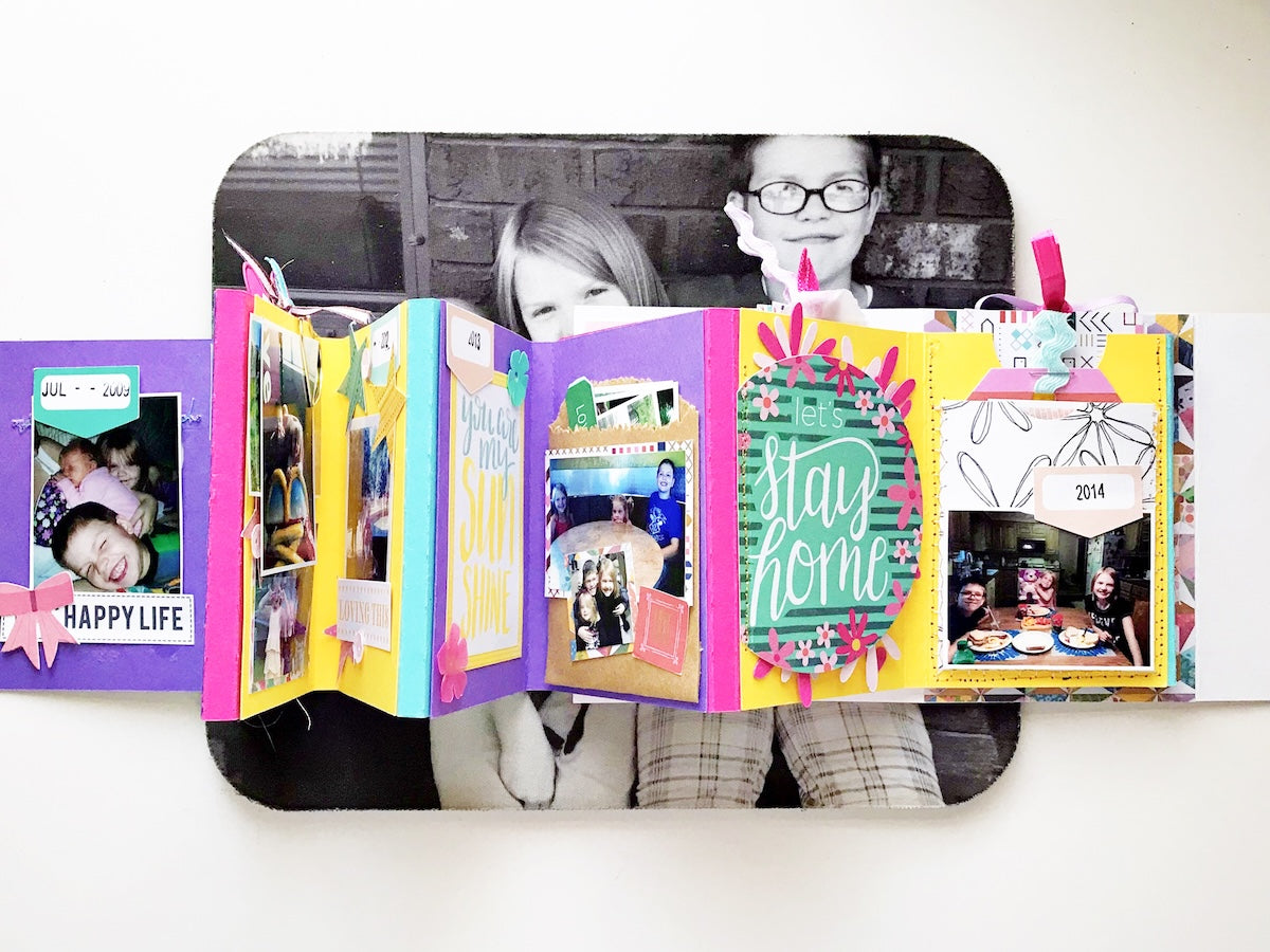 DIY Accordion Mini Album