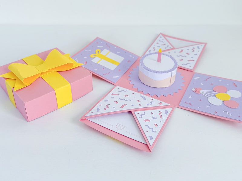 Birthday Present Explosion Box