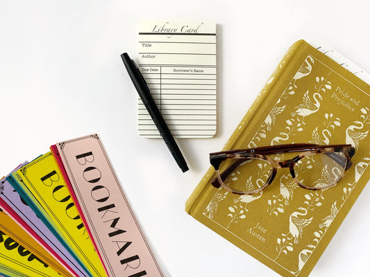 DIY Bookmark Notepads