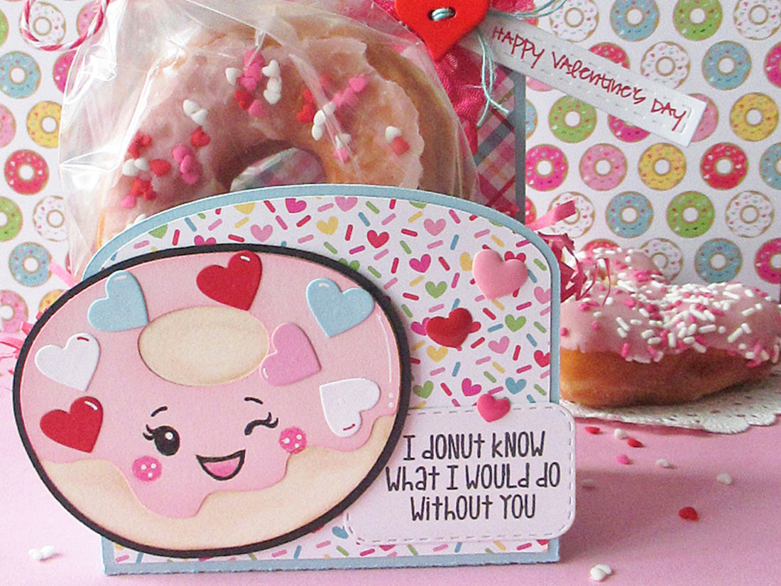 DIY Valentine “Donut” Gift Box