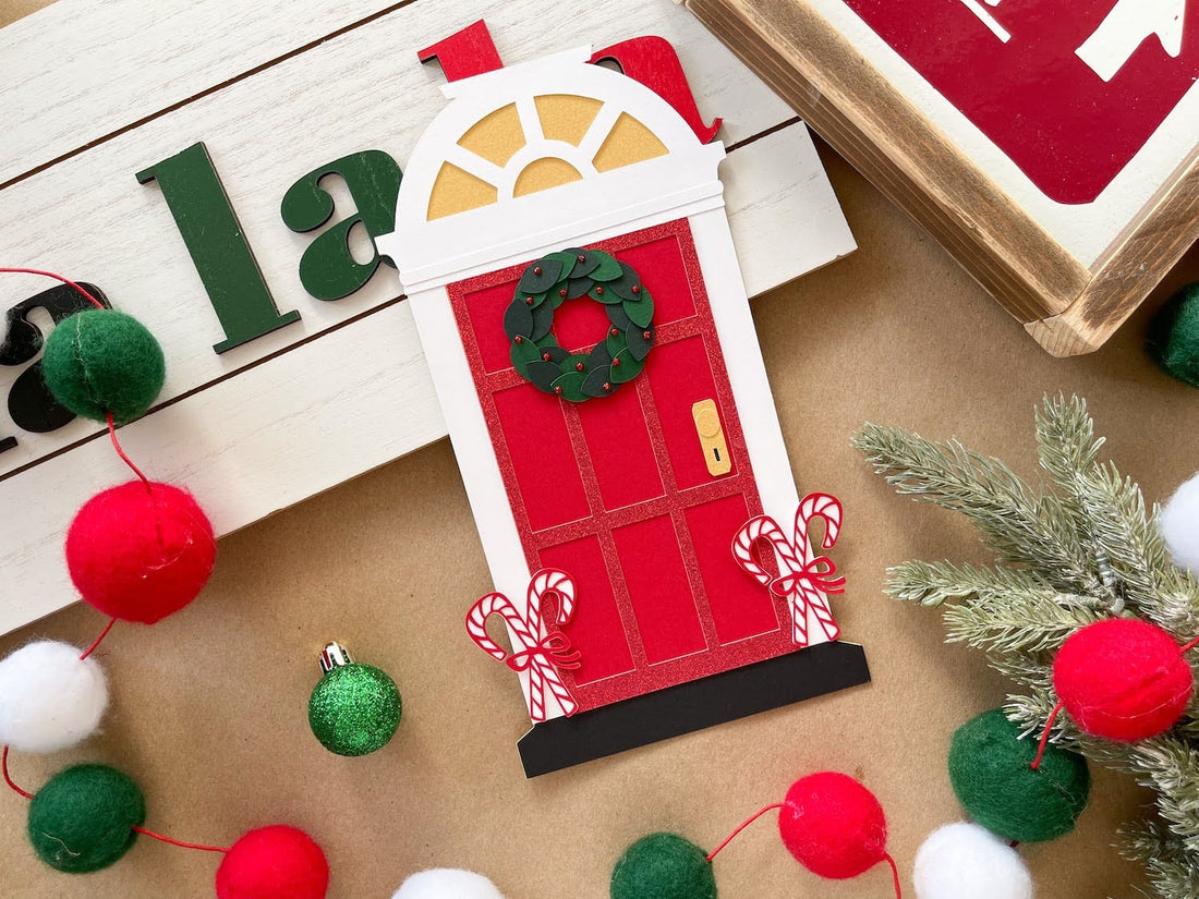 Santa's Little Elf Door Decoration