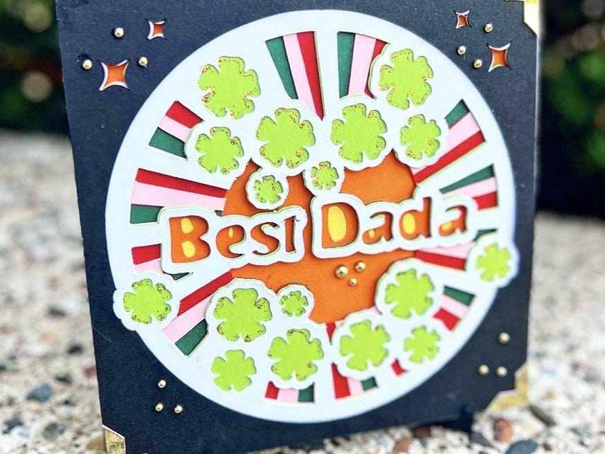 Father's Day Shadow Box Card