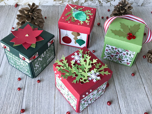 Scrapbooking in a box - Scrapbooking Daily  Christmas gifts for parents,  Exploding boxes, Scrapbook box