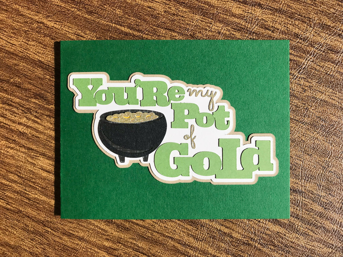 Pot of Gold St. Patrick's Day Cards