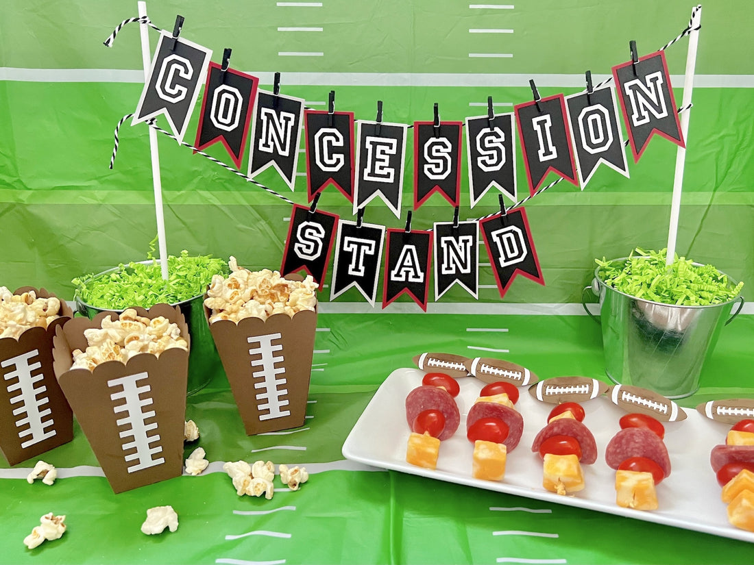 DIY Concession Stand Football Tailgate Party