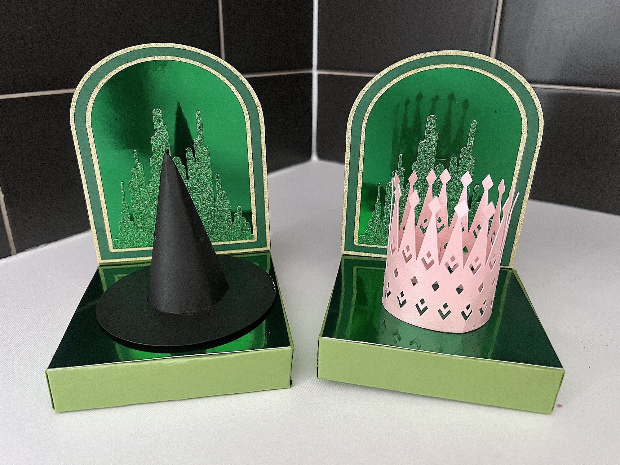 Good Witch or Bad Witch Cupcake Stands
