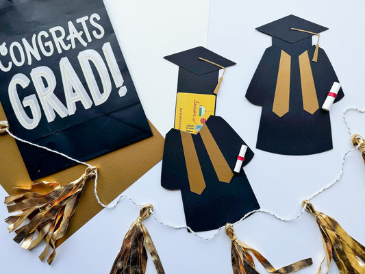 Graduation Gown Gift Card Holder