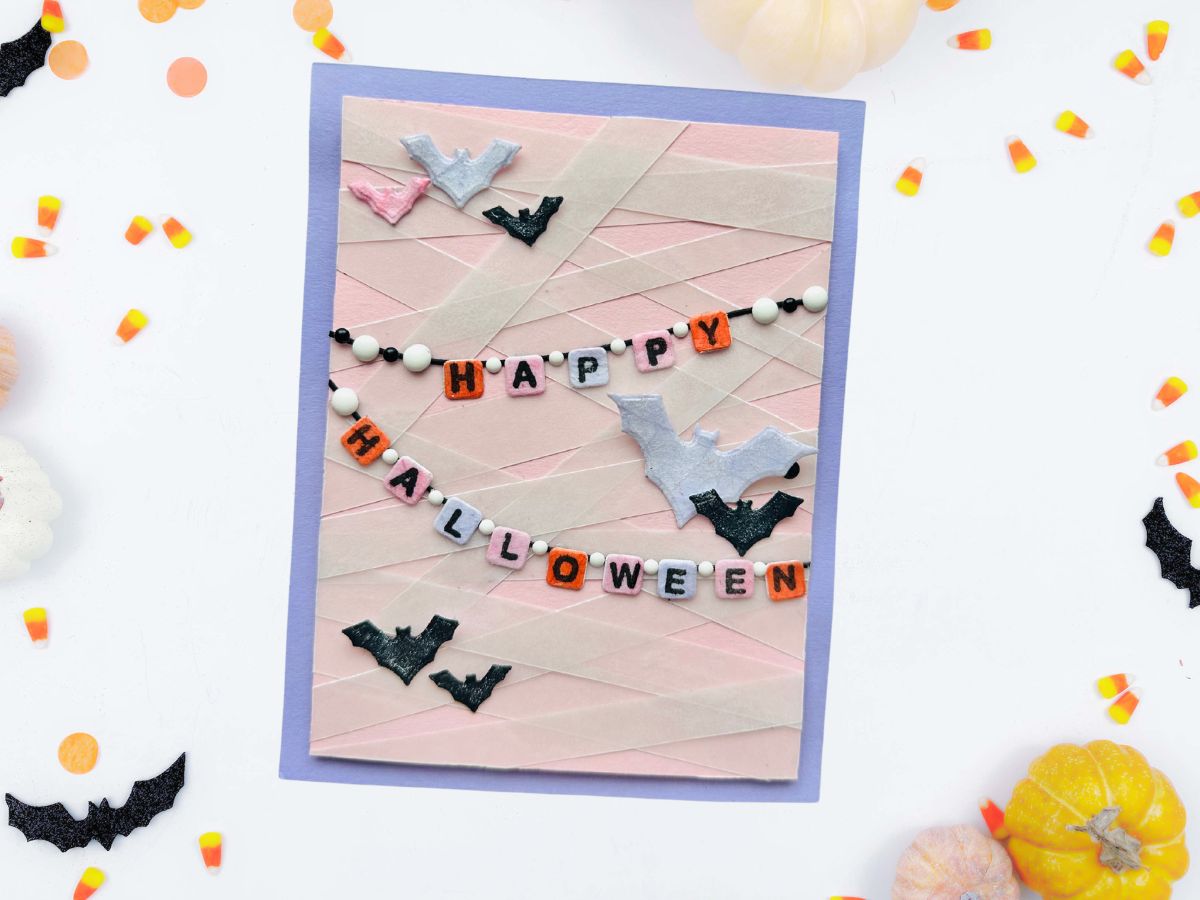Halloween Banner Handmade Card