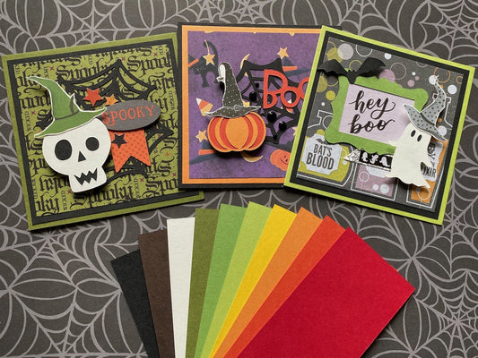 Mini Halloween Cards