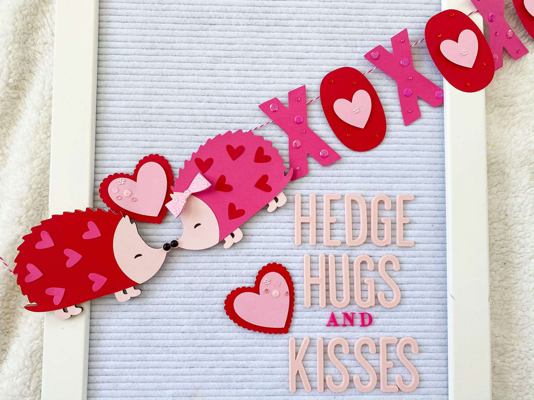 HedgeHUGS and Kisses Banner