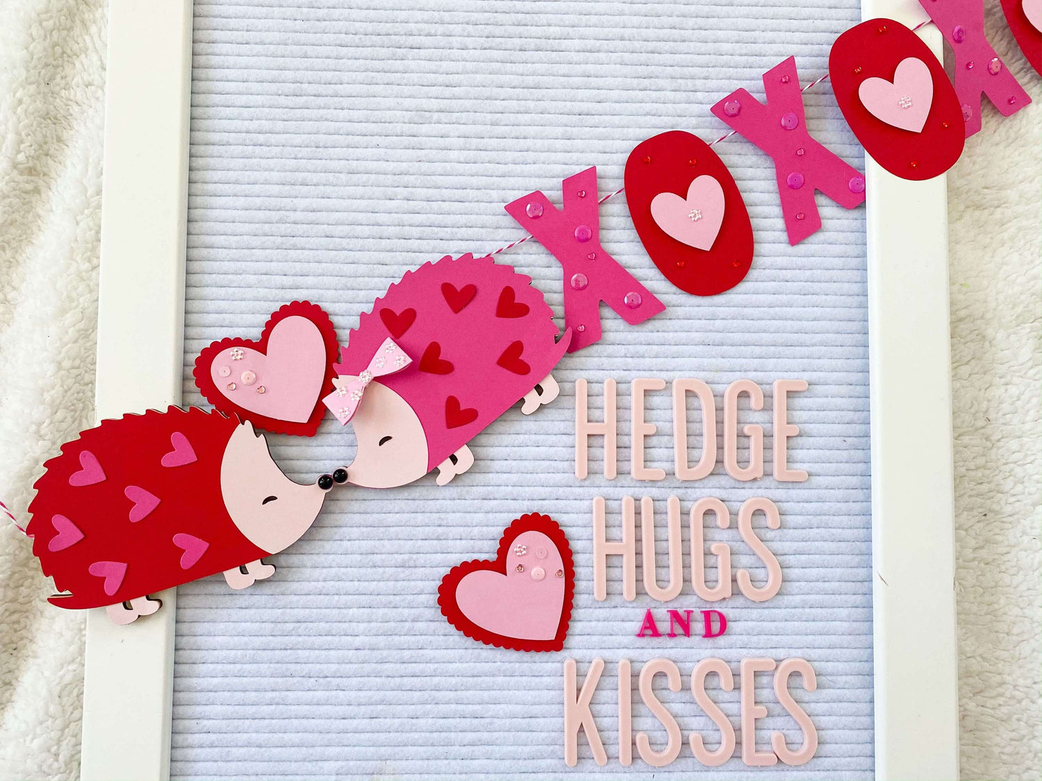HedgeHUGS and Kisses Banner